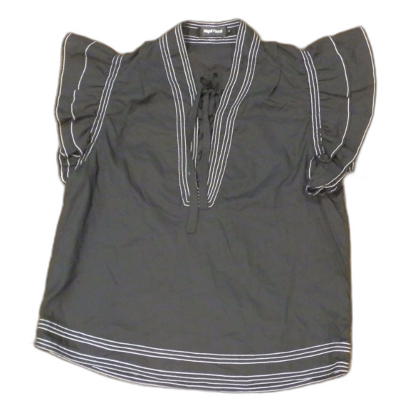 Magali Pascal Black Top Women's Size Medium - Picture 1 of 2